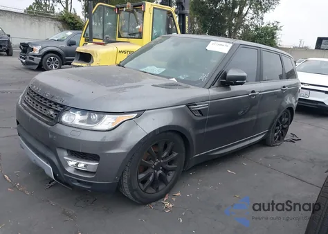 2014 Land Rover Range Rover Sport Hse из США, поврежденный, VIN SALWR2WF3EA393185